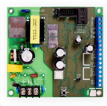 Источник вторичного электропитания резервированный Проксима PS-1240 (плата)