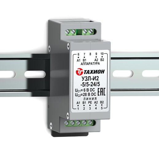 Устройство защиты линии интерфейса Тахион УЗЛ-И2-5/5-24/5