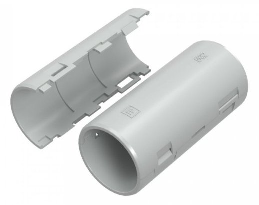 Муфта разборная D=32 атмосферостойкая серая (PR13.0412)