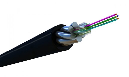 Кабель волоконно-оптический одномодовый Hyperline FO-AWSH-OUT-9-8-PE-BK