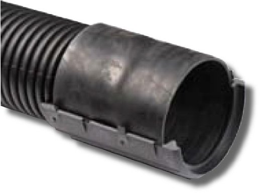 Муфта разъемная с фиксатором для двустенных труб ДКС Муфта разъемная с фиксатором для двустенных труб D=110 (017110)