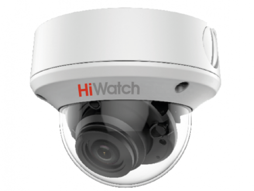 Бюджетная видеокамера мультиформатная купольная HiWatch DS-T208S (2.7-13,5 mm)