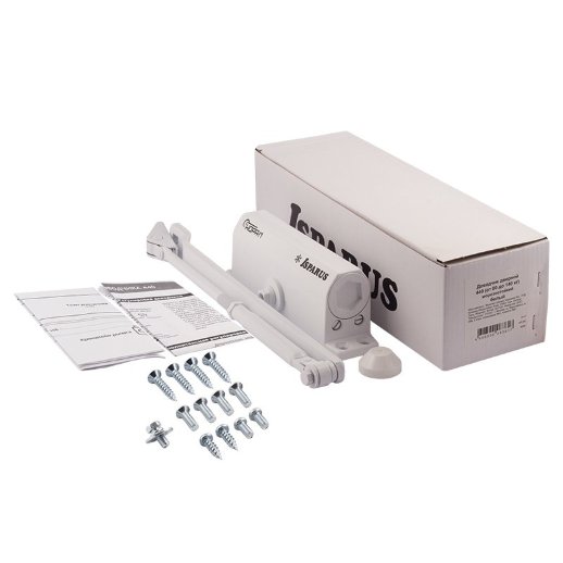 Доводчик дверной NORA-M ISPARUS 440 (белый)