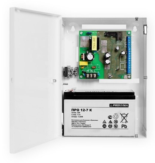 Источник вторичного электропитания резервированный Проксима PS-1240 В Боксовое исполнение
