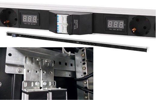 Блок розеток REM R-32-10S-10C13-10C19-A-Am-1820-К