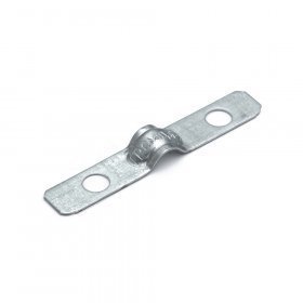 Скоба металлическая двухлапковая усиленная противопожарная СМДУ d6-7 мм отв. d 6,5 мм (100 шт) (PR13.02395)