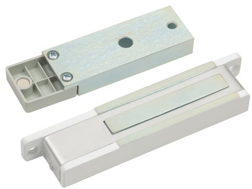 Замок электромагнитный ЭКСКОН AL-150 Premium (белый)