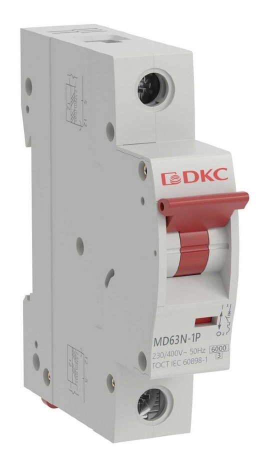 YON max MD63N 1P 6А 6кА C (MD63N-1PC6)