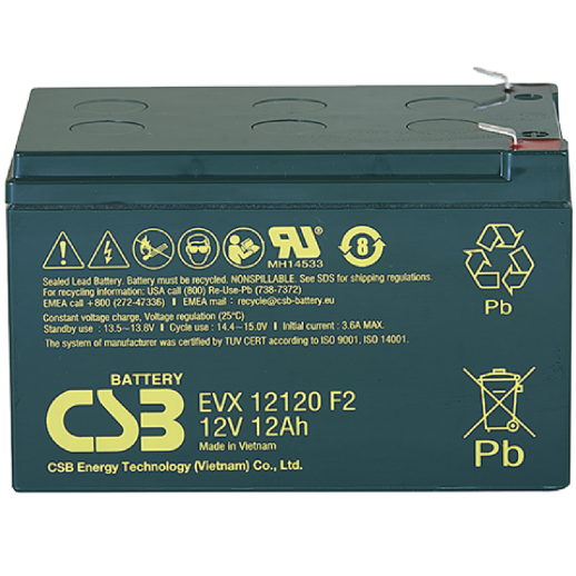 Аккумулятор герметичный свинцово-кислотный CSB CSB EVX 12120