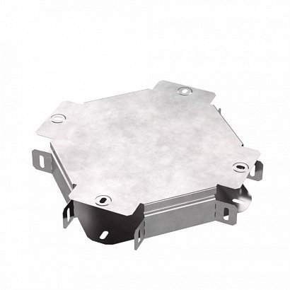 Ответвитель Х-образный Промрукав Х-образный ответвитель с крышкой Стандарт 150х50 (PR16.0459)