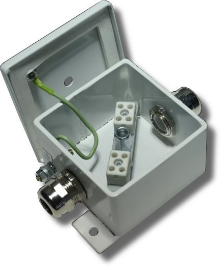 Коробка монтажная огнестойкая Гефест КМ-О (4к*6,0)-IP66 два ввода