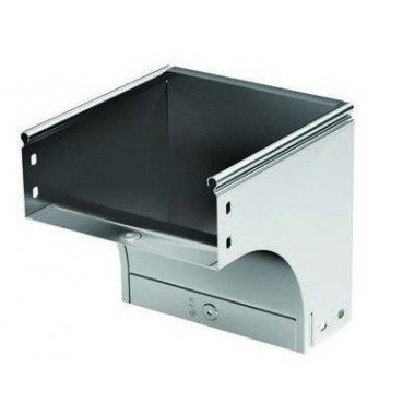 Угол вертикальный внешний в комплекте с крепежными элементами и соединительными пластинами, необходимыми для монтажа ДКС Угол CDV 90 вертикальный внешний 300х50 (37575K)