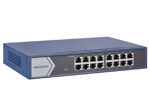 Коммутатор без PoE Hikvision DS-3E1516-EI