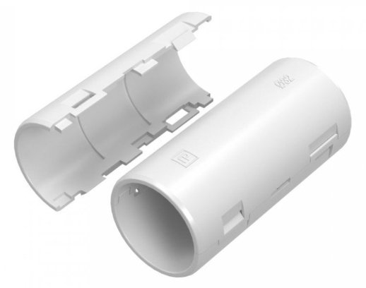 Муфта разборная D=32 белая (PR13.0420)