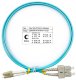 Патч-корд оптический CABEUS FOP-50-LC-SC-1,5m (8470c)