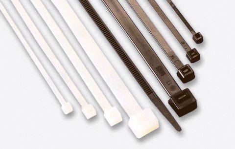 Стяжка нейлоновая 5bites CV-250BK (100 шт)