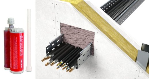 Пена двухкомпонентная огнезащитная ДКС Пена двухкомпонентная огнезащитная, картридж 330 мл (DN1201)