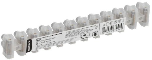 Зажим винтовой ЗВИ-5 1,5-4мм² 12пар GENERICA (UZV10-005-004-K01-10-G)