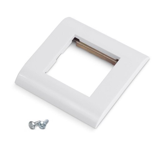 Лицевая панель 80х80мм для модулей 45x45 (Mosaic) CABEUS FF-80x80 (7453c)