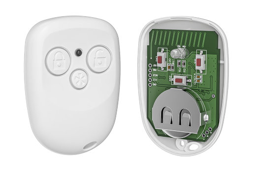 Брелок радиоканальный RBR1 белый 868 МГц