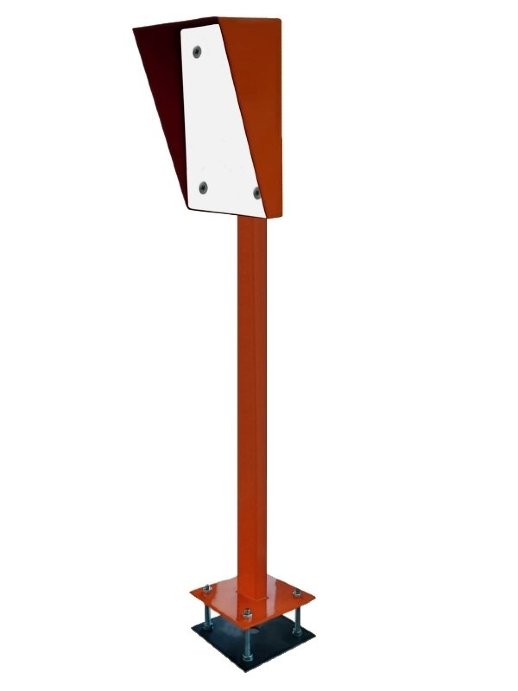 Стойка Магнито-Контакт Стойка для считывателя Аякс 300х400 мм, оранжевая, базовая, прямая