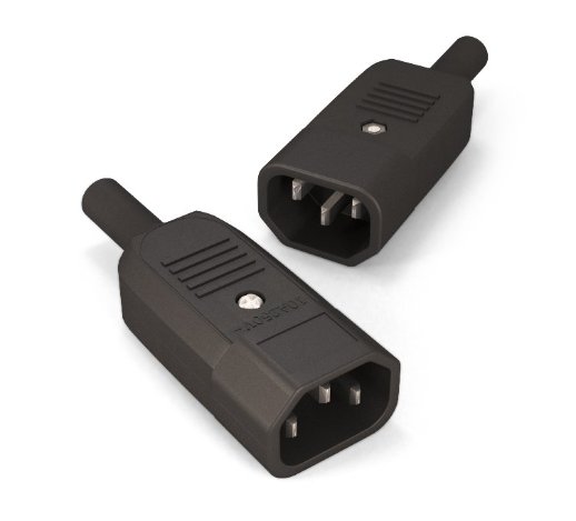 Разъем IEC Hyperline CON-IEC320C14