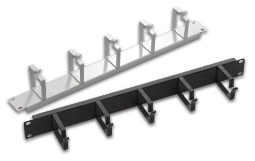 Горизонтальный кабельный органайзер LANDE LN-KDG-YKD-1UKN-LG
