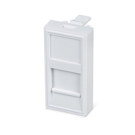 Вставка 45x22,5 (Mosaic) для 1 модуля формата Keystone Jack CABEUS FP-22,5-1M (7006c)