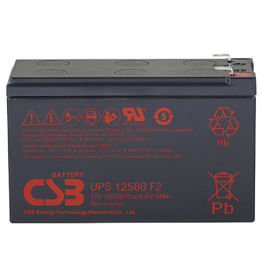 Аккумулятор герметичный свинцово-кислотный CSB CSB UPS 12580