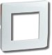 Рамка двухместная, Brava ДКС Рамка на 2+2 модуля (двухместная), белая (75012W)