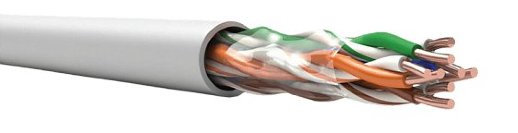 Кабель «витая пара» (LAN) для структурированных систем связи СПКБ-Техно TechnoLAN U/UTP Cat 5e PVC LSнг(А)-LS 2х2х0,52