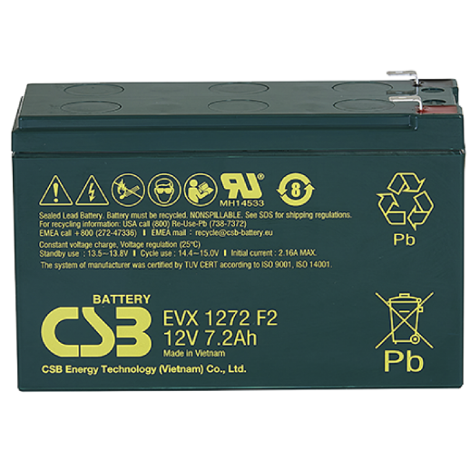 Аккумулятор герметичный свинцово-кислотный CSB CSB EVX 1272
