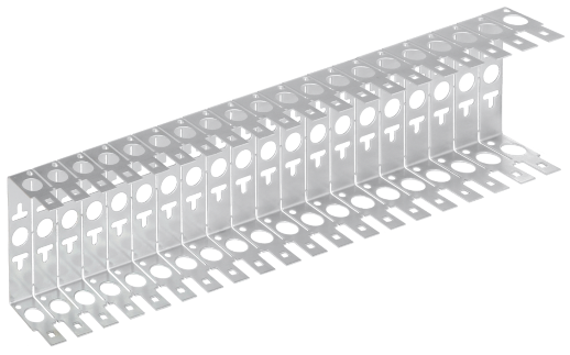 Кронштейн настенный на 20 плинтов NIKOMAX NMC-WCPLBR20-2 (2 шт)