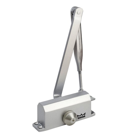 Доводчик для дверей весом до 45 кг dormakaba TS Nano с рычагом (серый)