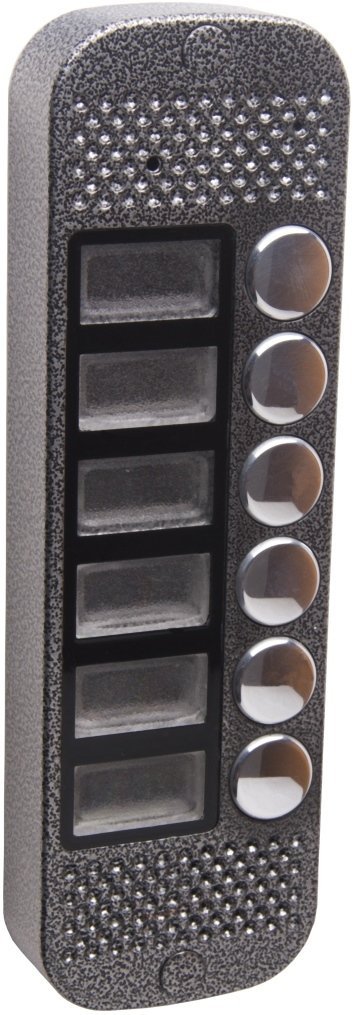 Видеопанель вызывная цветная JSB-Systems JSB-V086К PAL (серебро) накладная