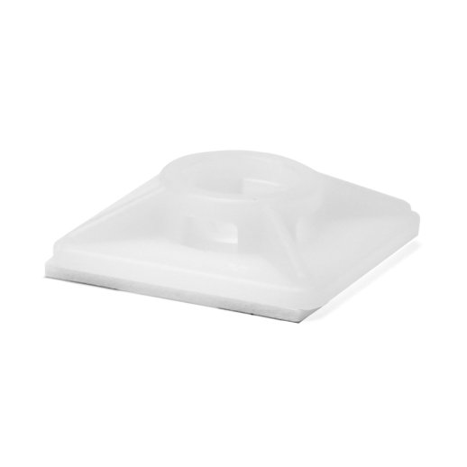 Монтажная база двойная самоклеящаяся 28х28, белая (100 шт) (25473SR)