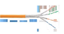 S/FTP 4pair, Cat7, Solid, In, нг(А)-HF (NMC 4565C-OR)