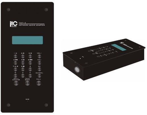 Пейджинговая вызывная панель ITC-Escort T-6712