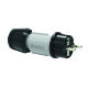Вилка Schuko 16A 3p(2P+E) 250V IP44 серый MULTI-GRIP (7371)