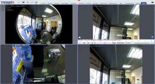 Программное обеспечение для IP систем видеонаблюдения DSSL TRASSIR Dewarp