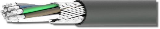 Кабель монтажный экранированный не распространяющий горение при групповой прокладке с пониженным дымо- и газовыделением Сегмент Энерго МКЭШнг(А)-LS 10х1