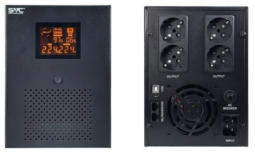 Источник бесперебойного питания SVC SVC V-3000-R-LCD