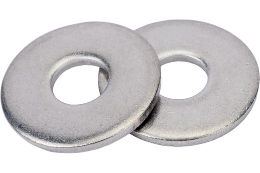 Шайба D6 DIN 9021 нержавеющая сталь А2 (100 шт)
