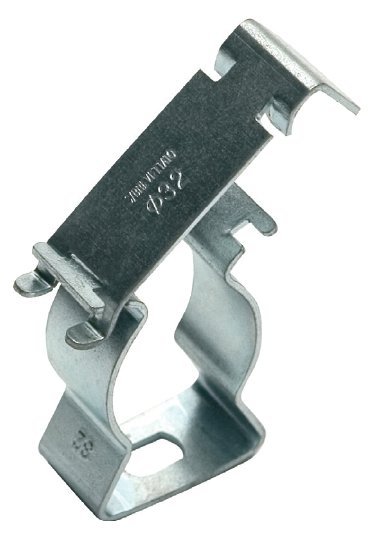 Держатель с крышкой ДКС Держатель с крышкой D=16, оцинкованная сталь (6044-A16)