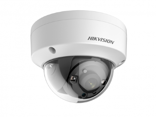 Профессиональная видеокамера мультиформатная купольная Hikvision DS-2CE57D3T-VPITF (2.8mm)
