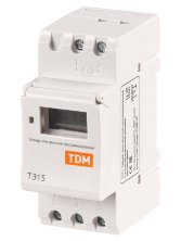 ТЭ15-1мин/7дн-16on/off-16А-DIN TDM (SQ1503-0005)
