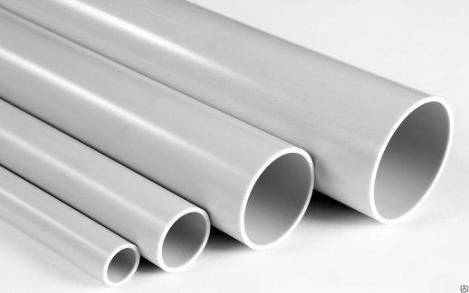 Труба жесткая ПВХ легкая ДКС Труба жесткая ПВХ 2-х метровая легкая D=20, серая (62920)