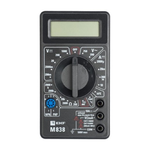 Мультиметр цифровой M838 Master (In-180701-bm838)
