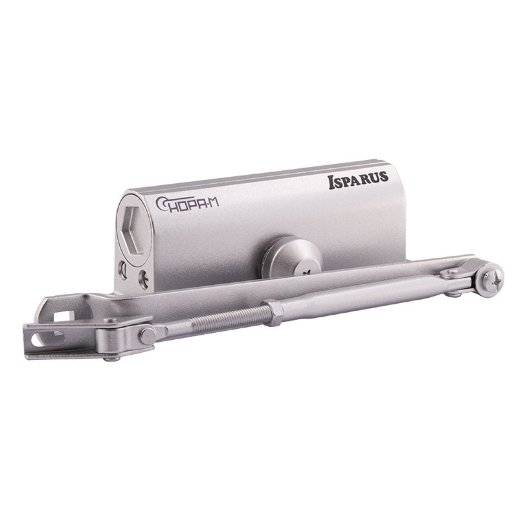 Доводчик для дверей весом до 110 кг NORA-M ISPARUS 430 (серебро)