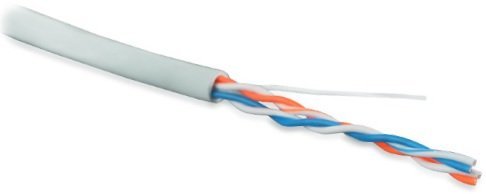 Кабель «витая пара» (LAN) для структурированных систем связи Hyperline UUTP2-C5-S24-IN-LSZH-GY-500